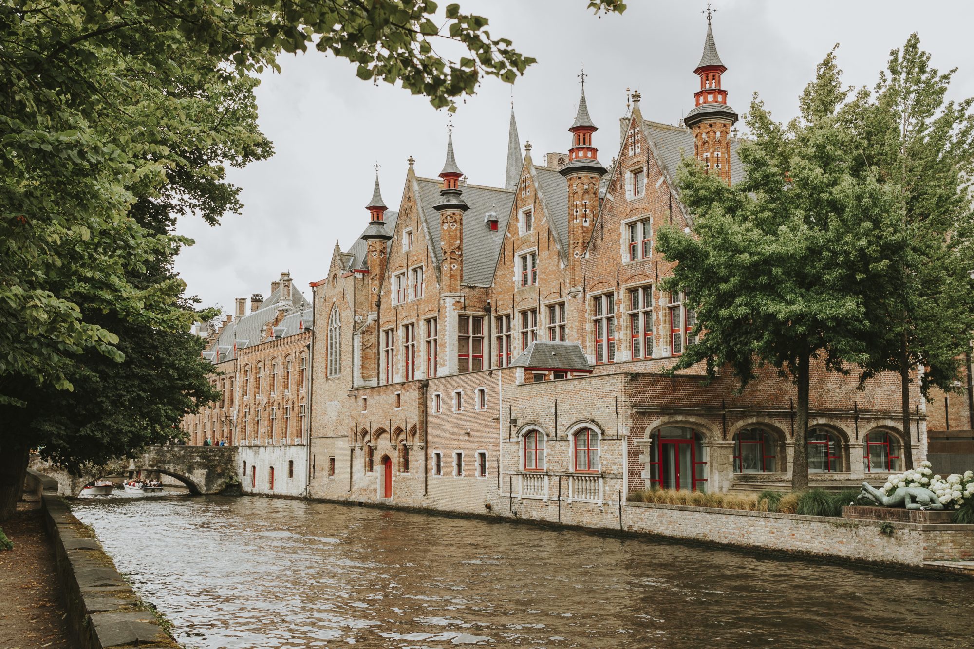 View of the Old Civil Registry, Bruges