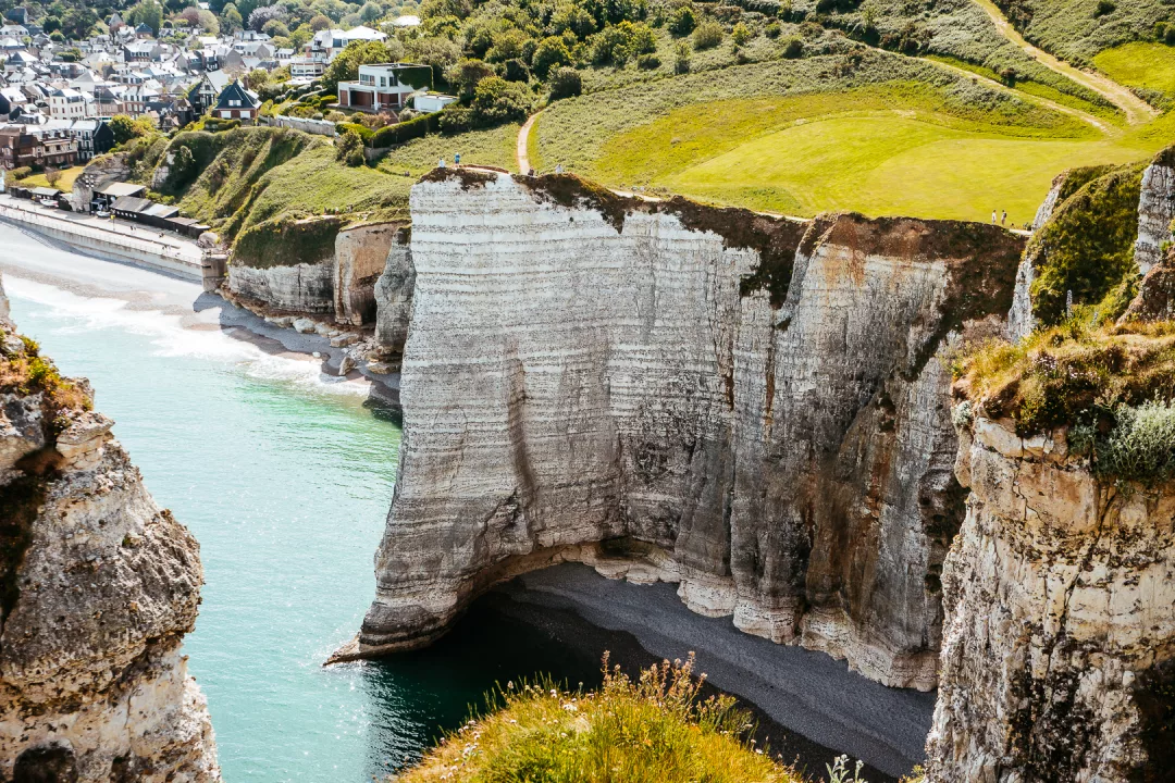 cliffs in etretat