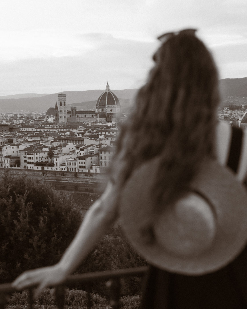 black and white photo memories of florence in 2021