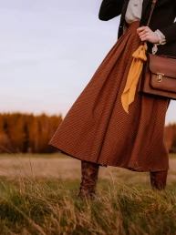 woman with a beara beara bag
