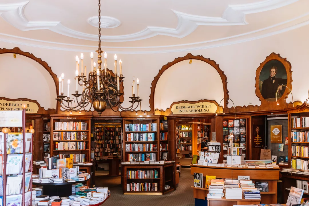 magical bookstore in vienna