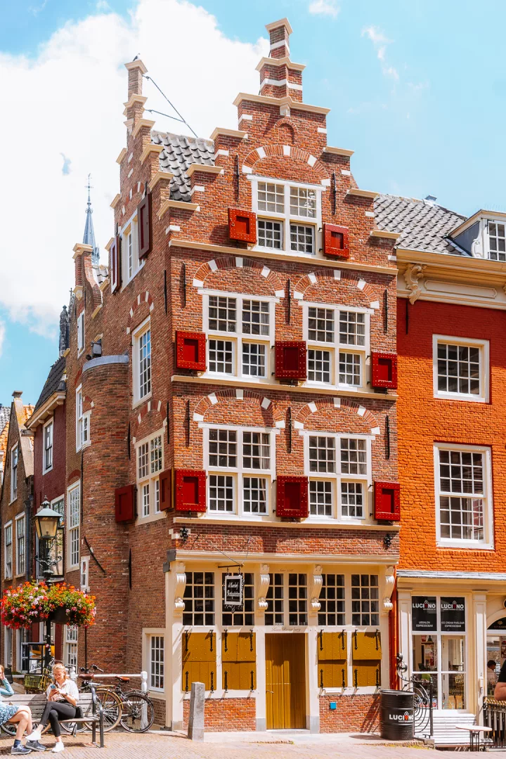 gingerbread house in delft