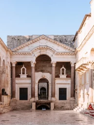 diocletian's palace in split, croatia