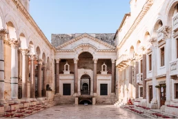 diocletian's palace in split, croatia