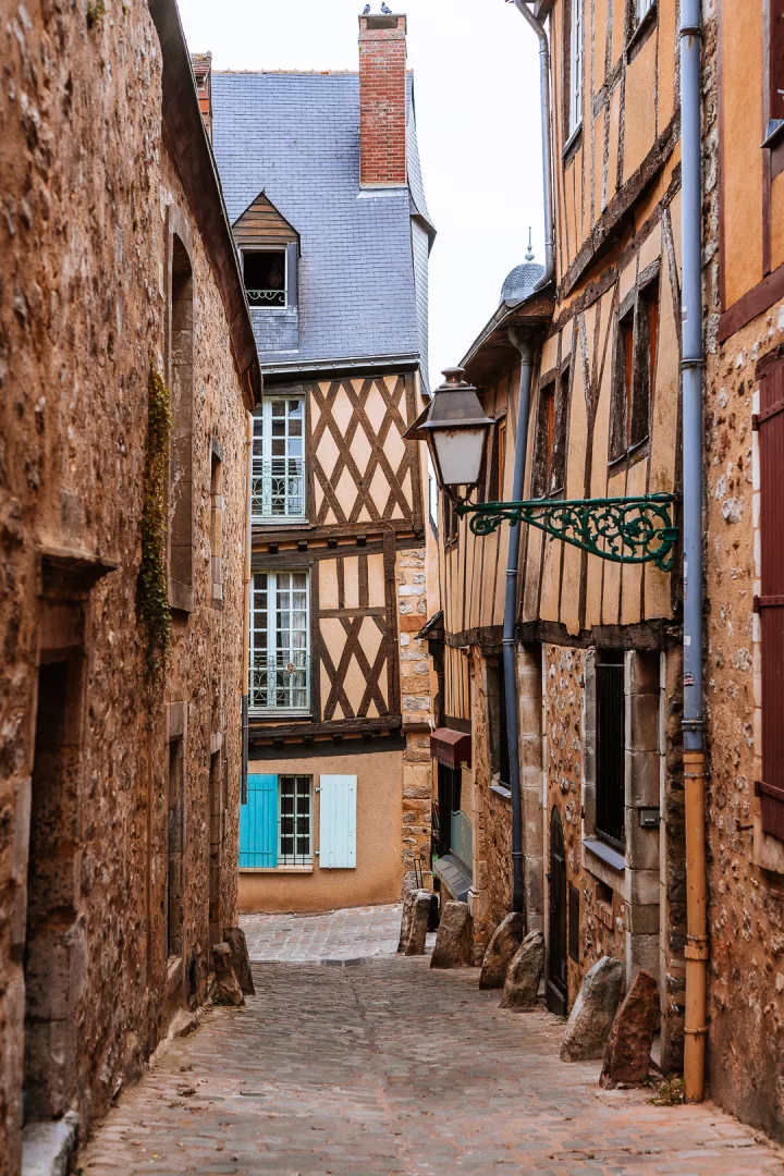 old town in le mans