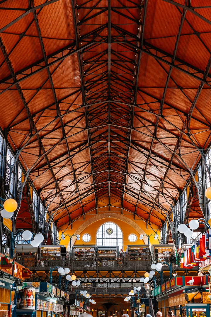central market hall in budapest