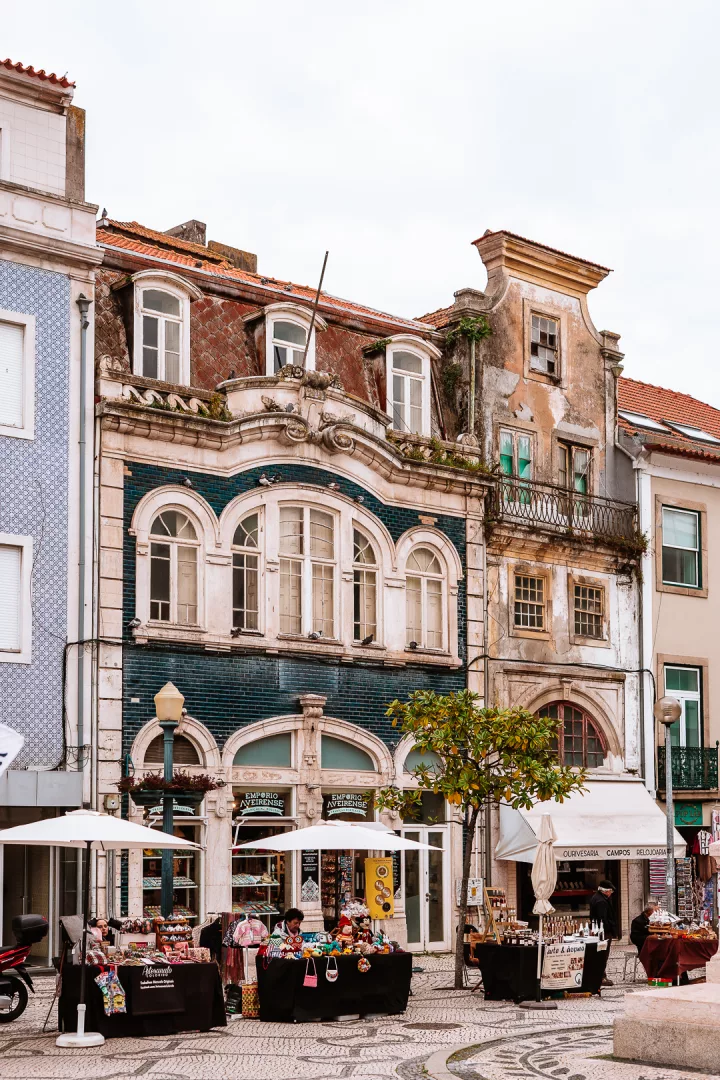 old town in aveiro