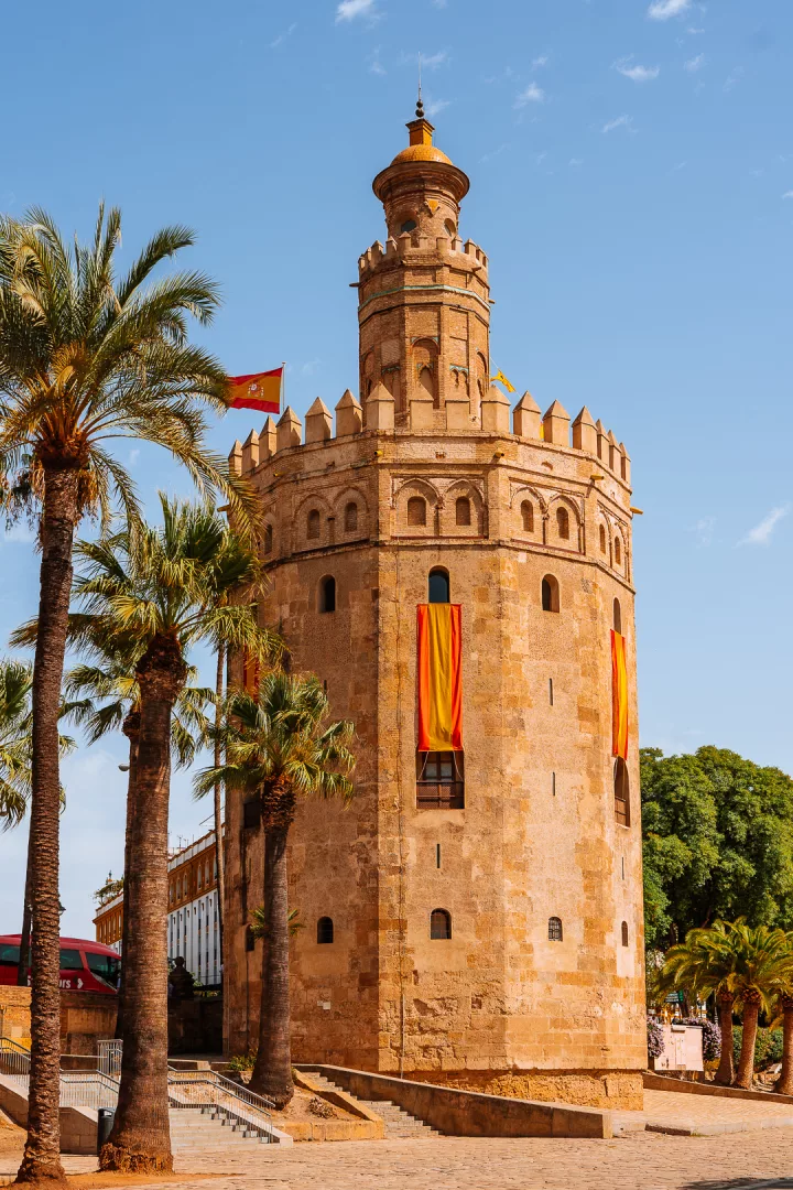 torre del oro tower in seville