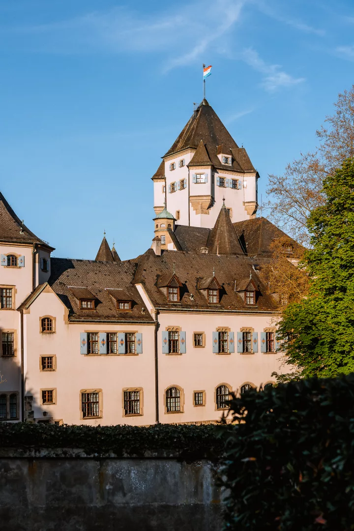 colmar-berg castle in luxembourg