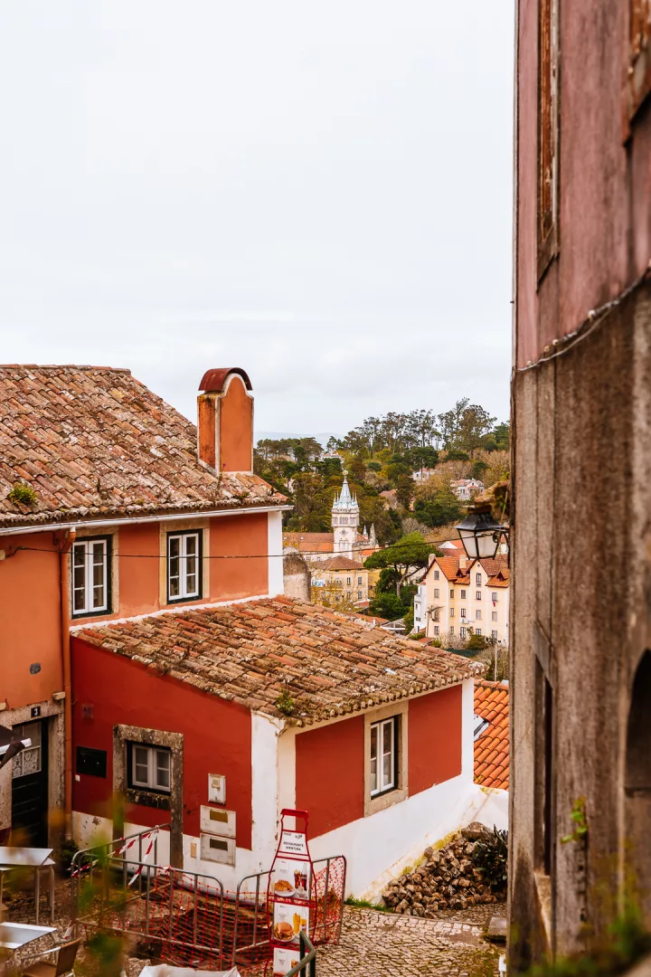 hilly streets of sintra