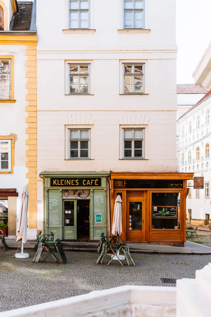 kleines café in vienna