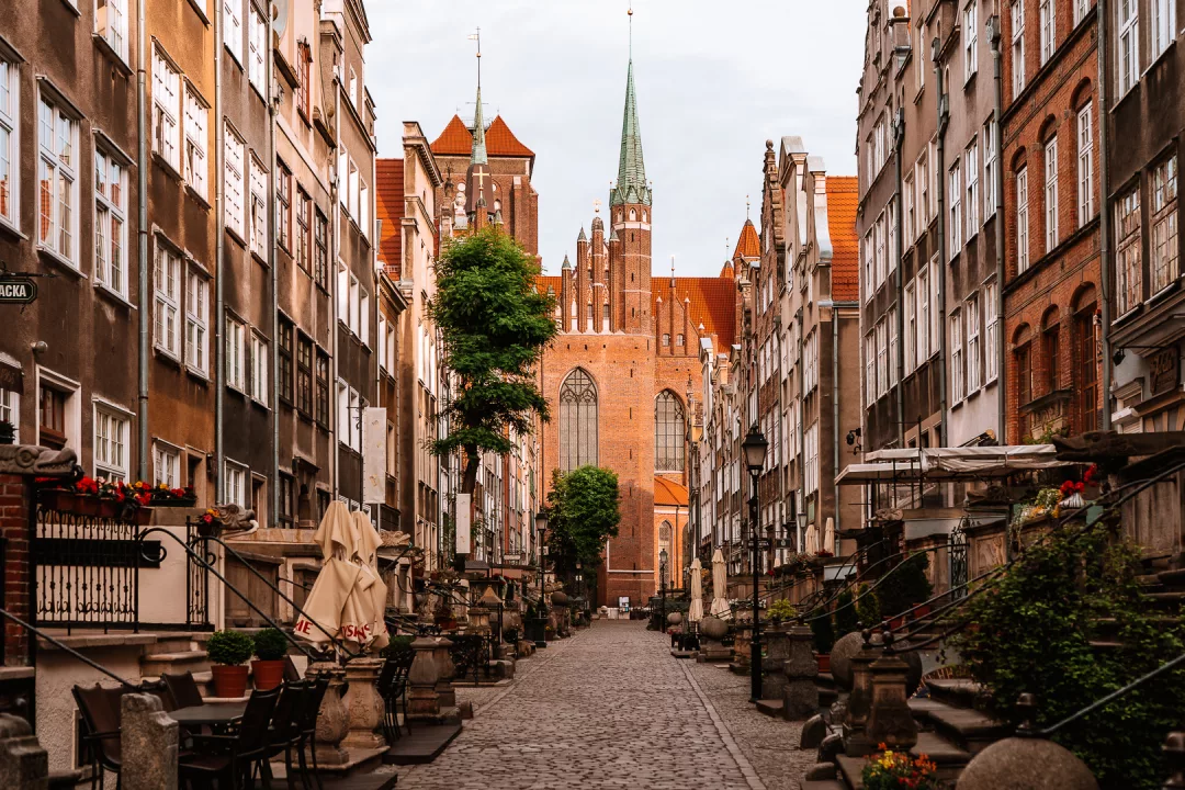 magical places, mariacka street in gdansk