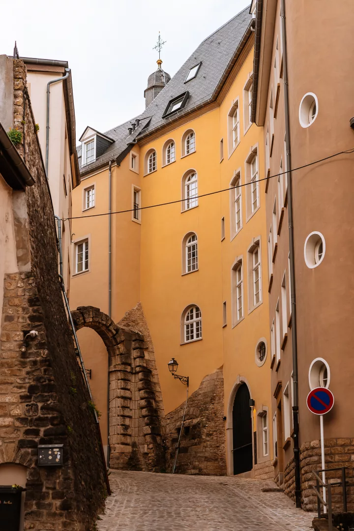 old town in luxembourg